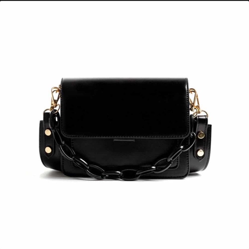 Tom and Deen black purse